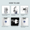 Health Care Mini Handheld portable Inhale Nebulizer silent Ultrasonic inalador nebulizador Children Adult Rechargeable Automizer - Sabreeonline