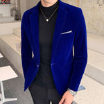 Golden Velvet Suit - Sabreeonline