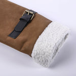 Faux Fur Leather Jacket - Sabreeonline
