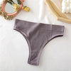 S-XL Seamless Women&#39;s Panties 9 Solid Color High Waisted Thongs Women Comfortable Women&#39;s Cotton Briefs Sexy Female Underpants - Sabreeonline
