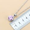 Sweet Princess Round Zircon 3 Piece Set - Sabreeonline