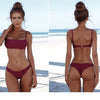 Biquinis Swimwear 2023 Women Bikini Set Hollow Out Swimsuit Padded Monokini Badpak Dames Maillot De Bain Mujer Banador Femme