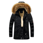 Thick Windproof Coat-long Military Parkas - Sabreeonline