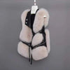 Faux Fur Vest Sleeveless Coat - Sabreeonline