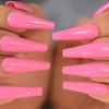 Gold Metallic Fake Nails Press on
