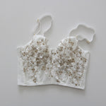 Embroidered Sexy Lace Corset - Sabreeonline