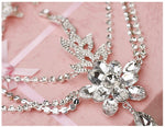 New Wedding Tiara Tassel Bridal hair Jewelry Luxury hair accessories - Sabreeonline