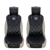 Universal Car Seat Cover Crown Leather Cushions - Sabreeonline