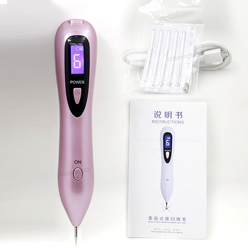 6 level Spot Remover Laser Plasma Pen Skin Care Mole Removal Dark Skin Wart Tattoo - Sabreeonline