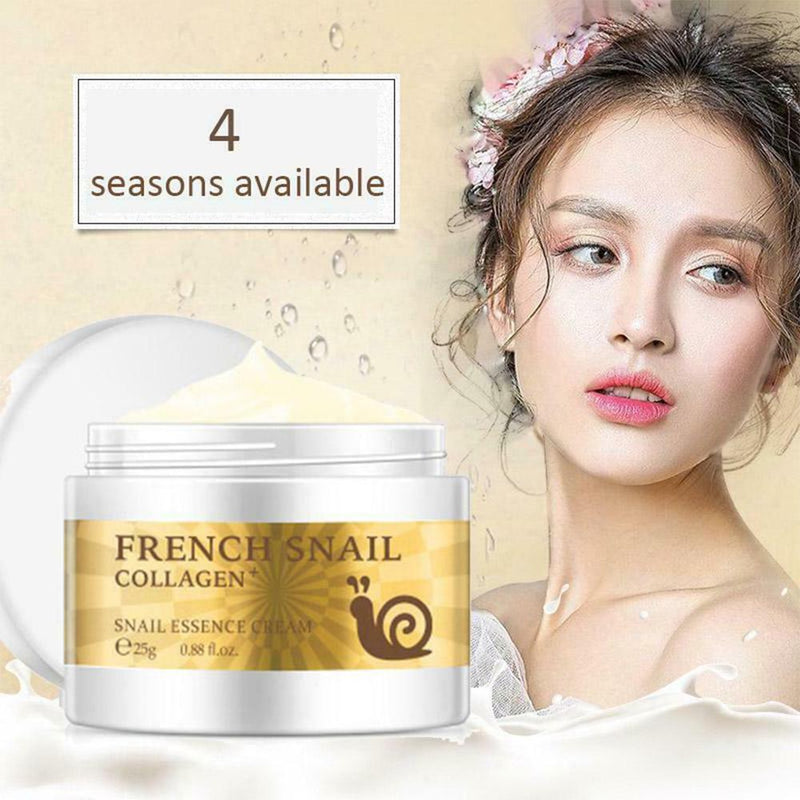 Snail Rejuvenating Face Cream Hyaluronic Acid Moisturizer Anti Aging Collagen Skin Care Health Nourishing Serum - Sabreeonline