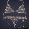 Crystal Sexy Bikini Body Chain Set Jewelry - Sabreeonline