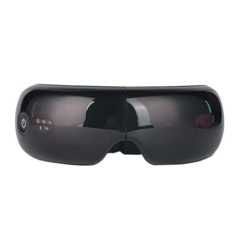 Support Bluetooth Smart Airbag Vibration Eye Massager Eye Care Instrument Hot Compress Eye Fatigue Massage Glasses - Sabreeonline