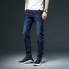 2022 New Men&#39;s Skinny White Jeans Fashion Casual Elastic Cotton Slim Denim Pants Male Brand Clothing Black Gray Khaki - Sabreeonline