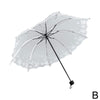 Transparent Fashionable Umbrella Luxurious Black Flow - Sabreeonline