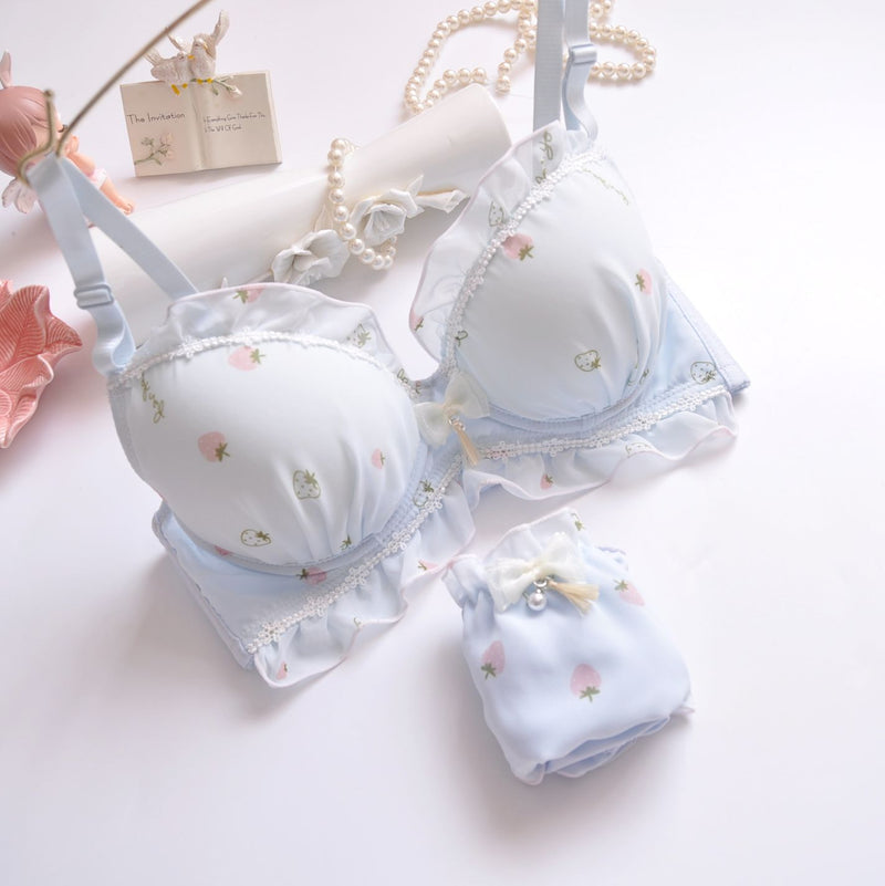 Embroidery Film Cup Bralette - Sabreeonline