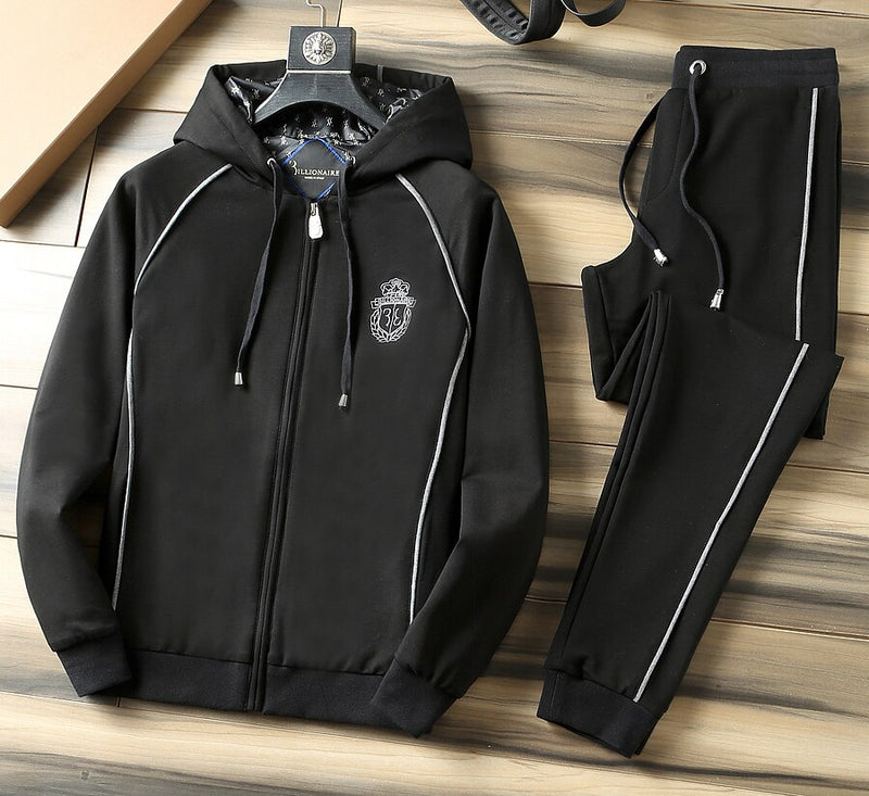 Sportswear Set Fashion Cotton Zipper Outdoor Embroidery - Sabreeonline