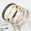 Luxury Brand Stainless-Steel Screw Bracelets - Sabreeonline