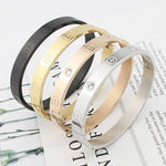 Luxury Brand Stainless-Steel Screw Bracelets - Sabreeonline