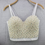 Crystal Diamonds Cotton Tops - Sabreeonline