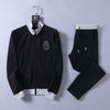 Sportswear Set Fashion Cotton Zipper Outdoor Embroidery - Sabreeonline