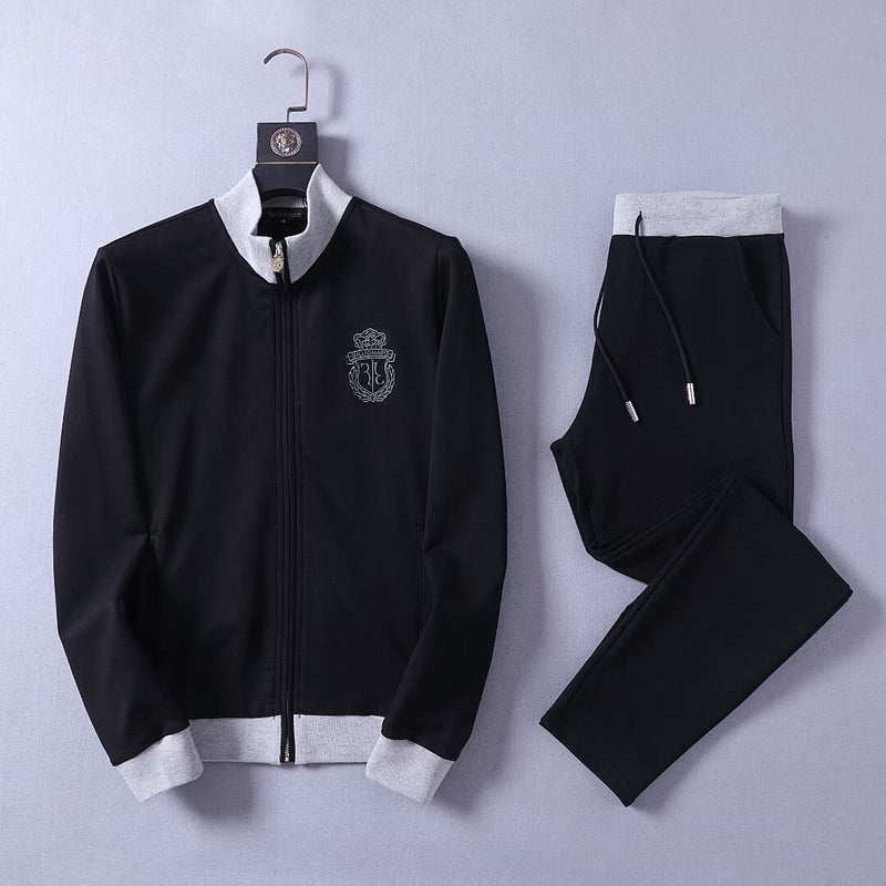 Sportswear Set Fashion Cotton Zipper Outdoor Embroidery - Sabreeonline