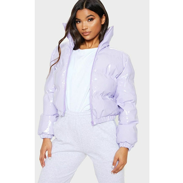 Padded Short Coat Candy Colors - Sabreeonline