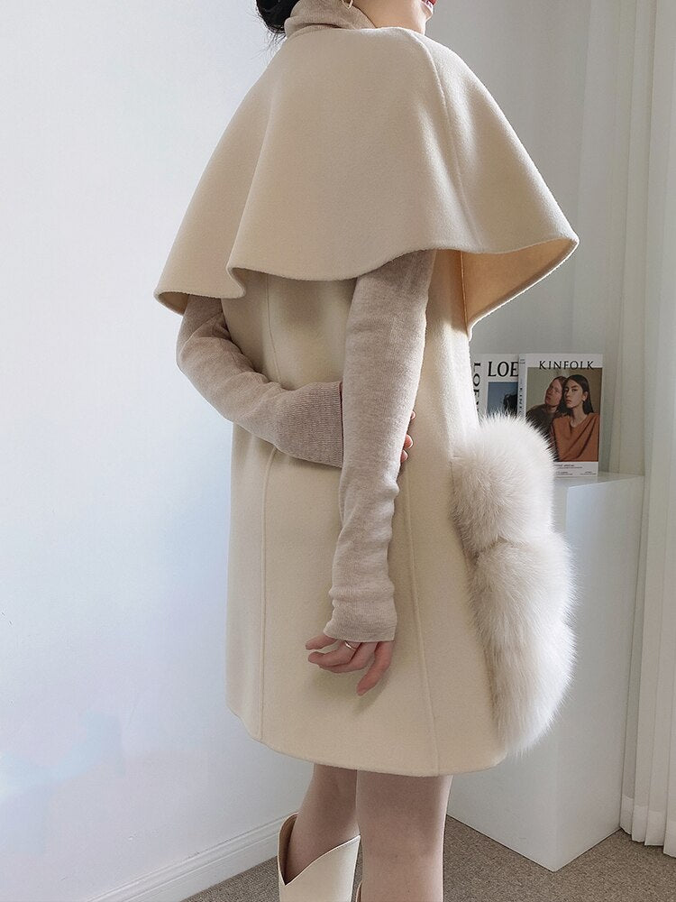 Winter Luxury Real Lamb Wool Cashmere Fur - Sabreeonline