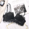 XUANTAOWU Lace Floral Embroidery Sexy Bra Comfortable Adjustable Women Underwear 3/4 Cup Wireless Girl Brassiere Bralette - Sabreeonline