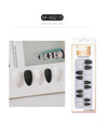 Set Shiny Matte Nail Tips with Designs Reusable Press - Sabreeonline