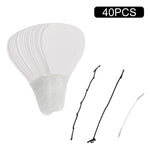 Lift Up 40Pcs/Set Invisible Thin Face Stickers - Sabreeonline
