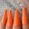 Gold Metallic Fake Nails Press On Fake Artificial Fingernail Long Ballet Coffin Mirror Shiny Nail Art Tips