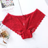 Sexy Panties For Woman Mid Waist Breathable Female Panty Lace Hollow Transparent Briefs Hot Sale Underwear Women BANNIROU - Sabreeonline