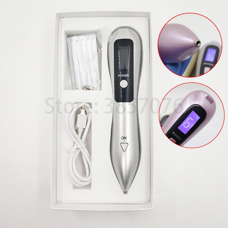 6 level Spot Remover Laser Plasma Pen Skin Care Mole Removal Dark Skin Wart Tattoo - Sabreeonline