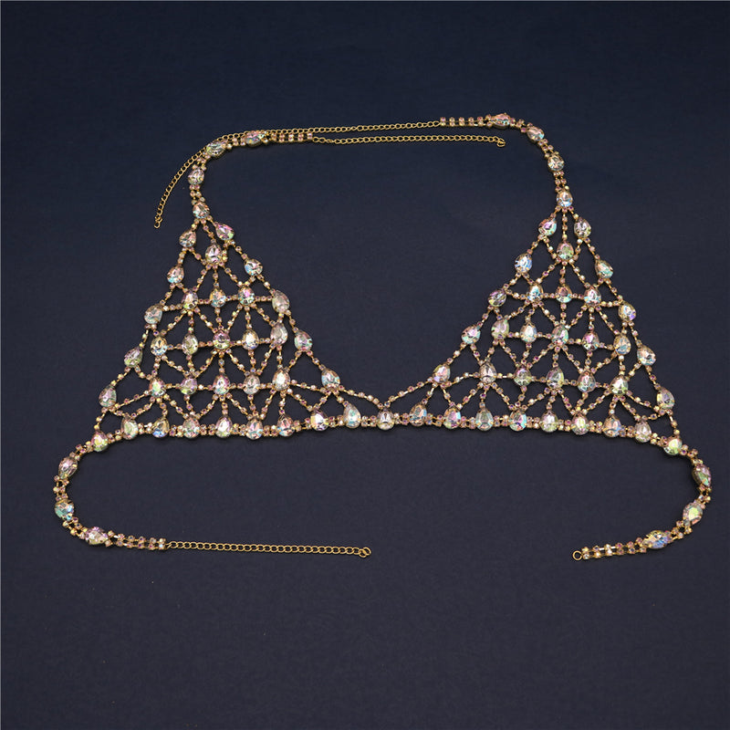 Crystal Sexy Bikini Body Chain Set Jewelry - Sabreeonline