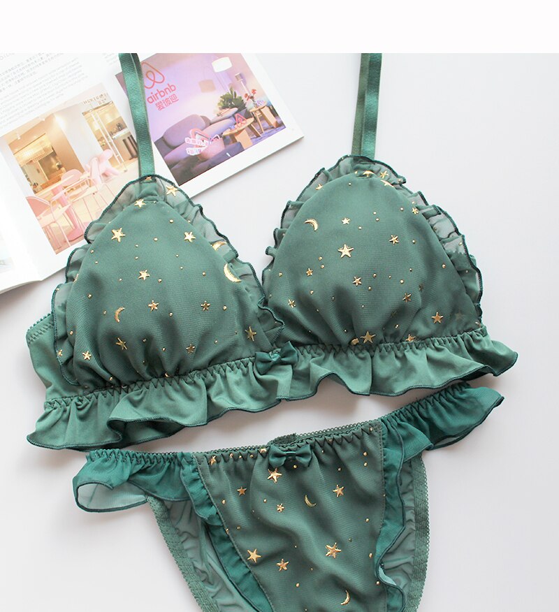 Sexy Bralette Panties Set - Sabreeonline