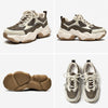 Lace-Up Thick Sole Ladies Breathable Shoe - Sabreeonline