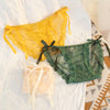 Women&#39;s Sexy Lace Underwear Panties Delicate Soft Comfortable Underpants Fashion Female Mesh Up Bow Low-Rise Briefs - Sabreeonline