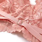 Lace Embroidery Underwear Set - Sabreeonline