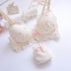 Embroidery Film Cup Bralette - Sabreeonline