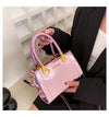 Hight Gloss Square Shape Bag