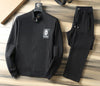 Sportswear Set Fashion Cotton Zipper Outdoor Embroidery - Sabreeonline
