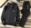 Sportswear Set Fashion Cotton Zipper Outdoor Embroidery - Sabreeonline