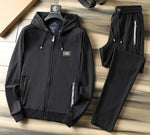 Sportswear Set Fashion Cotton Zipper Outdoor Embroidery - Sabreeonline