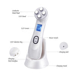 5 in 1 Mesotherapy Electroporation   RF Radio Frequency Facial Beauty Device Face Lifting Face Care Skin Tightening Rejuvenation - Sabreeonline