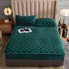 Luxury Mattress Cover Thicken Soft Velvet - Sabreeonline
