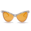 Oversized Diamond Sunglasses Cat Eye Luxury Eyewear - Sabreeonline