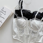 Embroidered Sexy Lace Corset - Sabreeonline