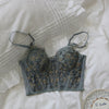 Embroidered Sexy Lace Corset - Sabreeonline