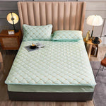 Luxury Mattress Cover Thicken Soft Velvet - Sabreeonline