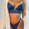 French Lace Embroidery Lingerie Women Set - Sabreeonline